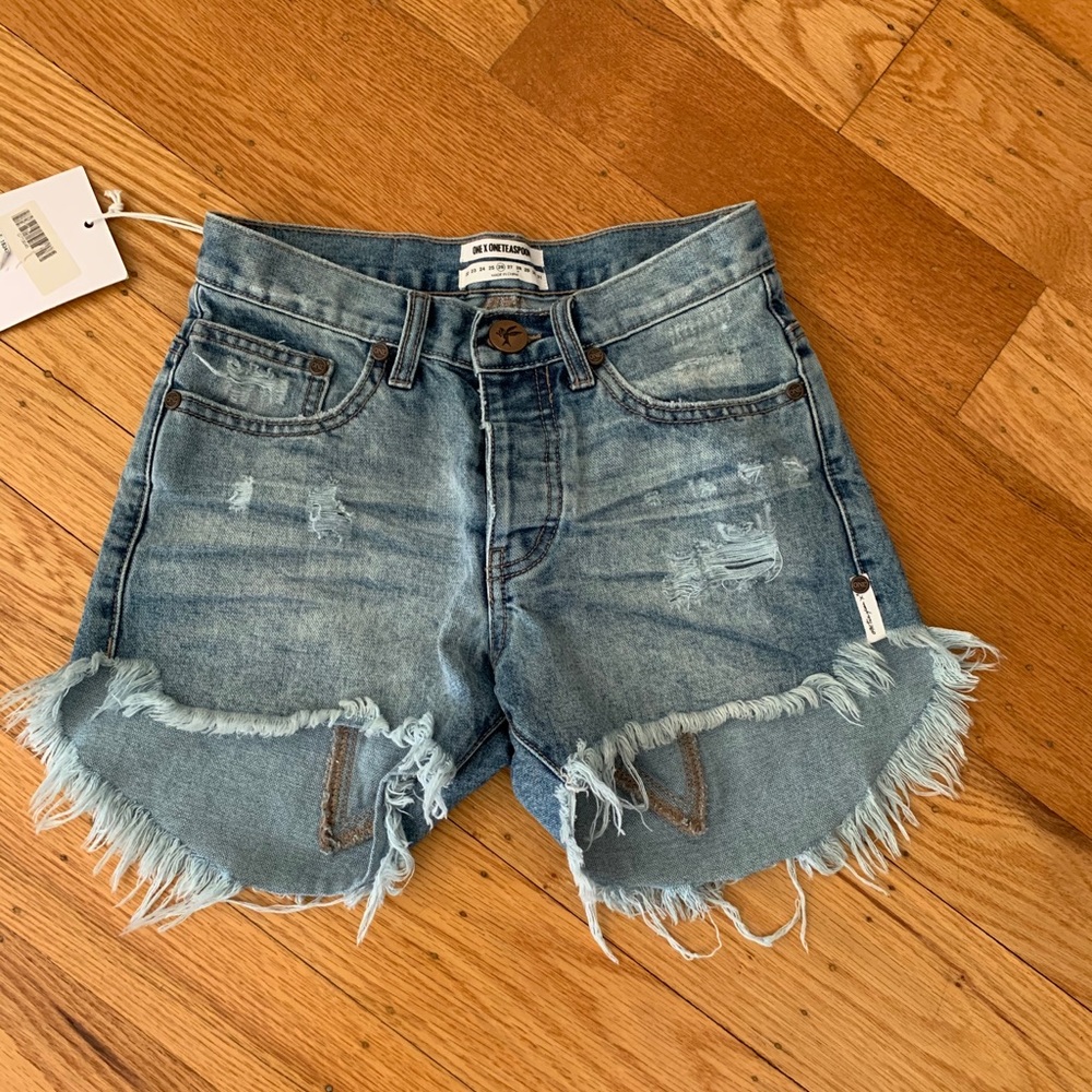One x One TeaspoonDenim Shorts